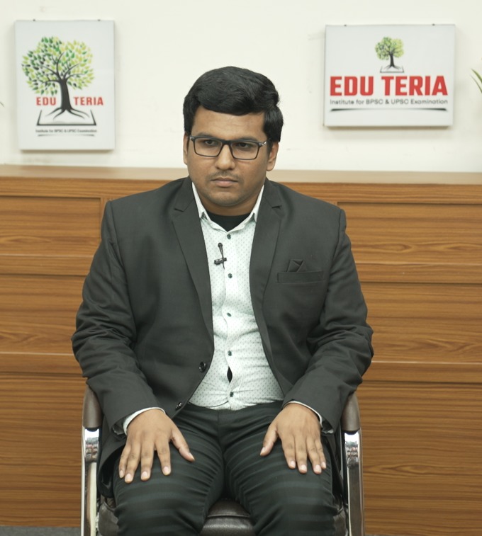 Vaibhav Vatsal - Rank 41, 70th BPSC | SDM | Eduteria Topper